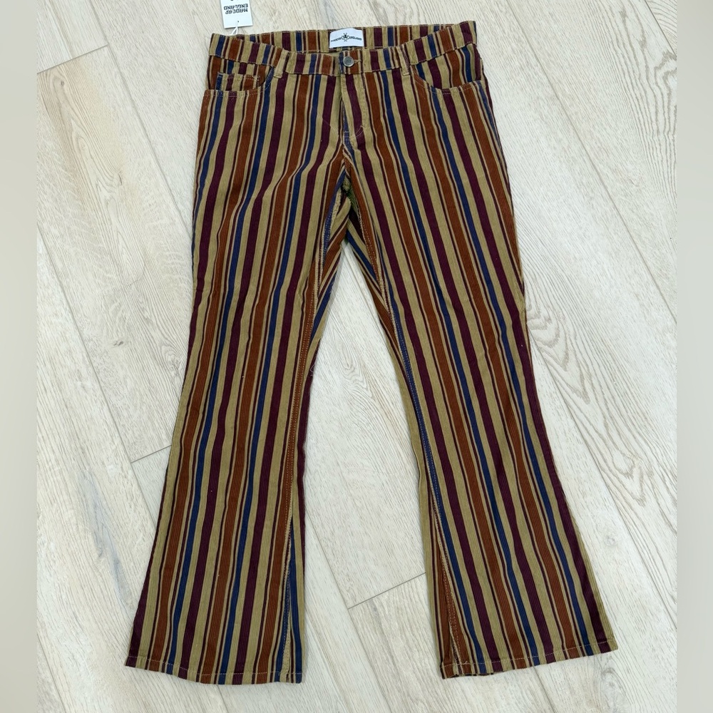 Madcap flared corduroy trousers